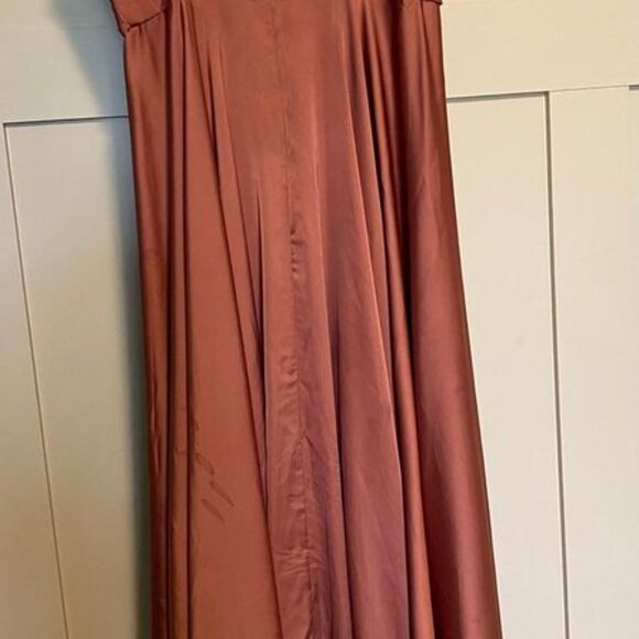 Bridesmaid Dress / Robe Longue - Rust/Sienna colour - Picture 2 of 4